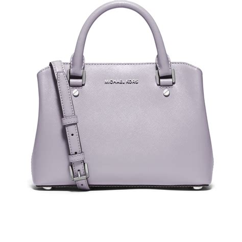 michael kors light quartz lilac bag|Michael Kors Leather Mercer Medium Messenger Bag Light .